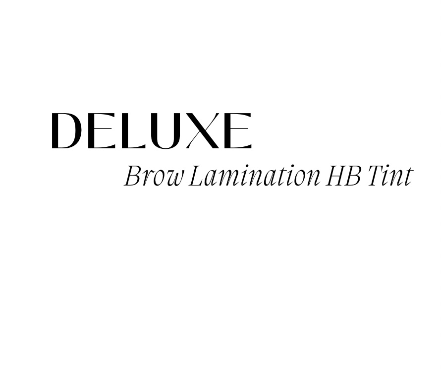 DELUXE HB TINT BROW LAMINATION