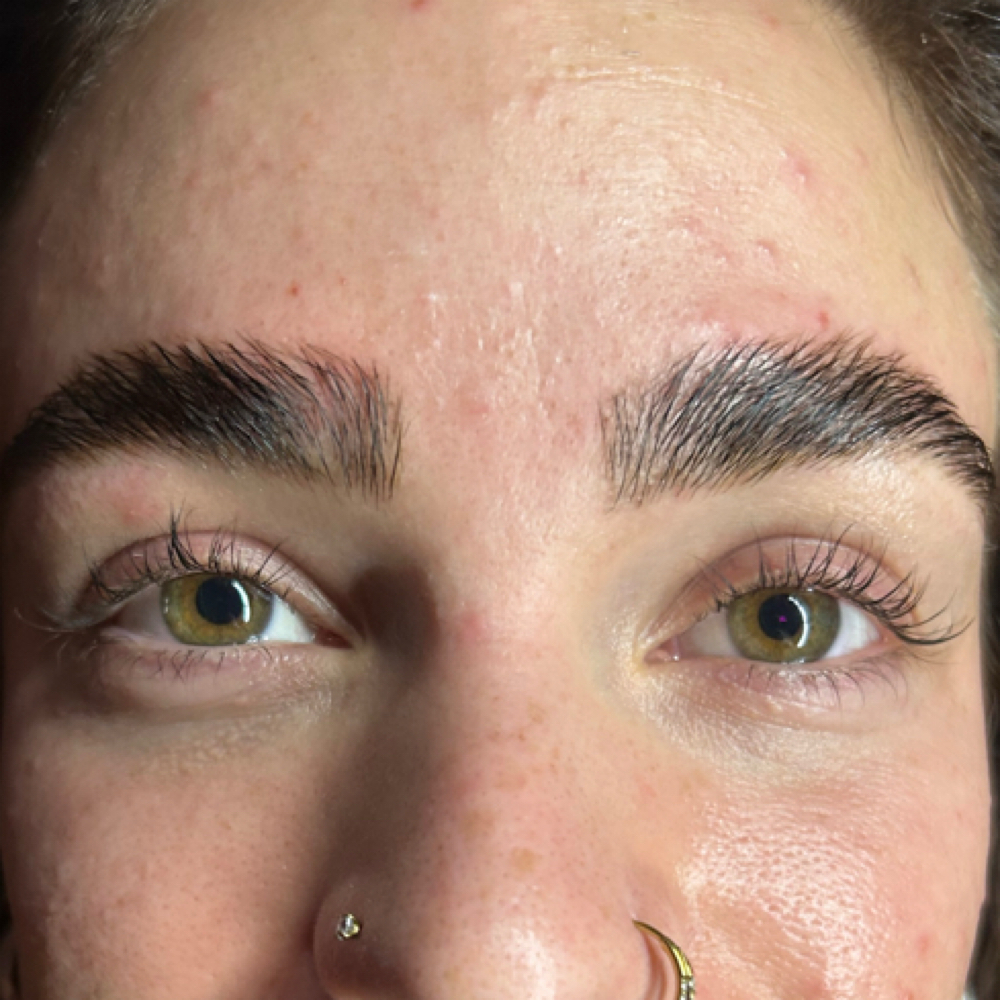 Eyebrow Tint + Lamination at Vibes Glowtique in Alcoa, TN