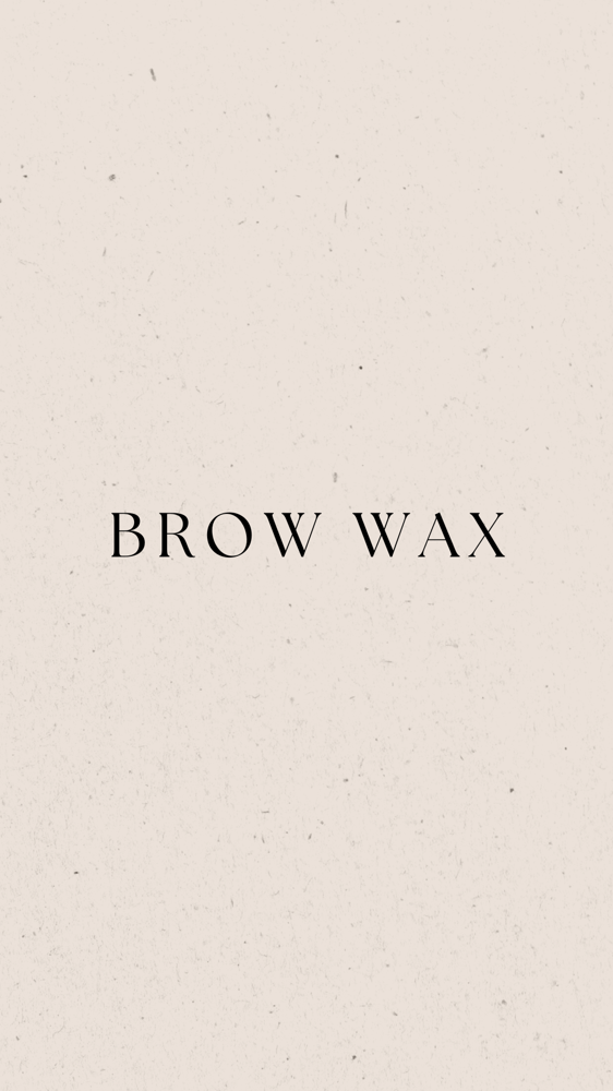 Brow Wax