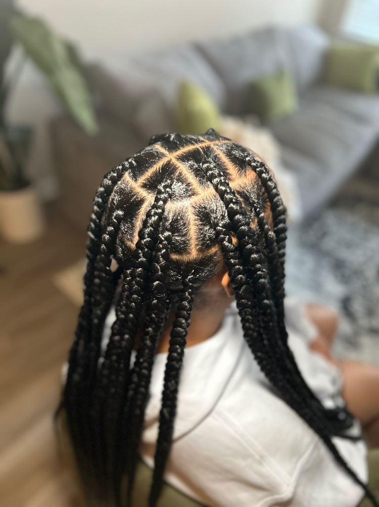Medium-Large Box Braids