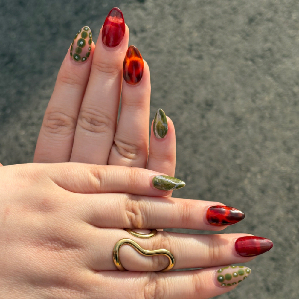 Press On Nails Order at Nostalgic Nails with Grace in East Troy, WI