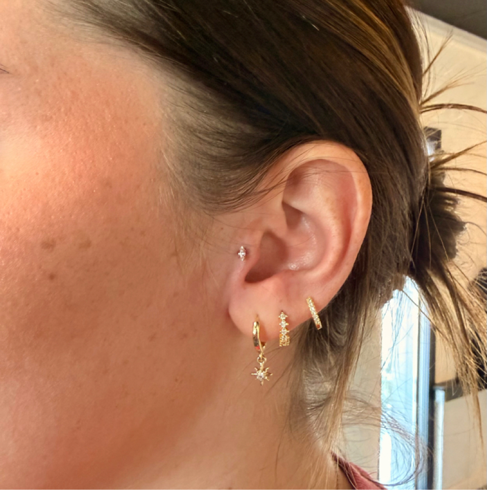 Tragus at Kenzie  Miller in New Philadelphia, OH