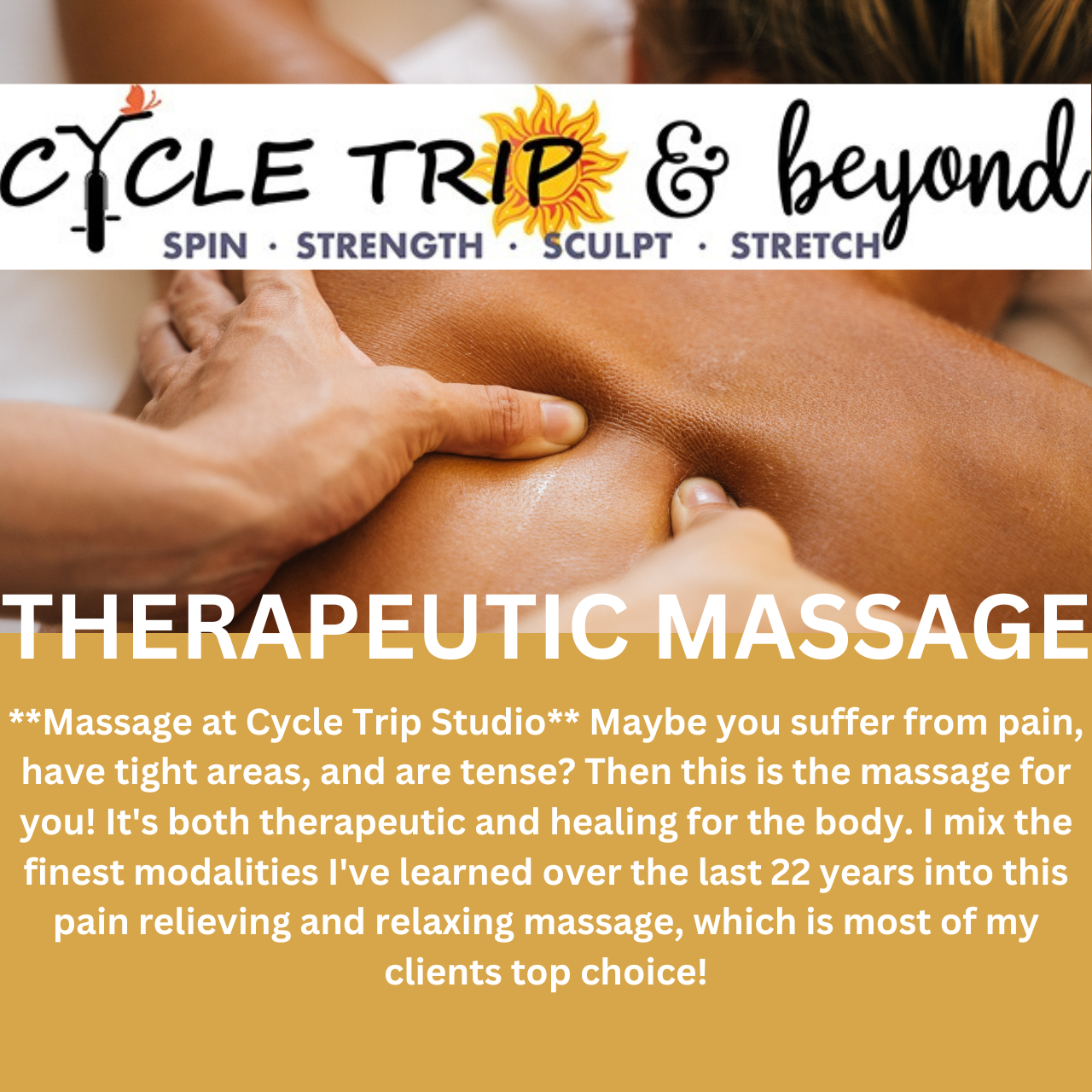 @CycleTripStudio THERAPEUTICMassage