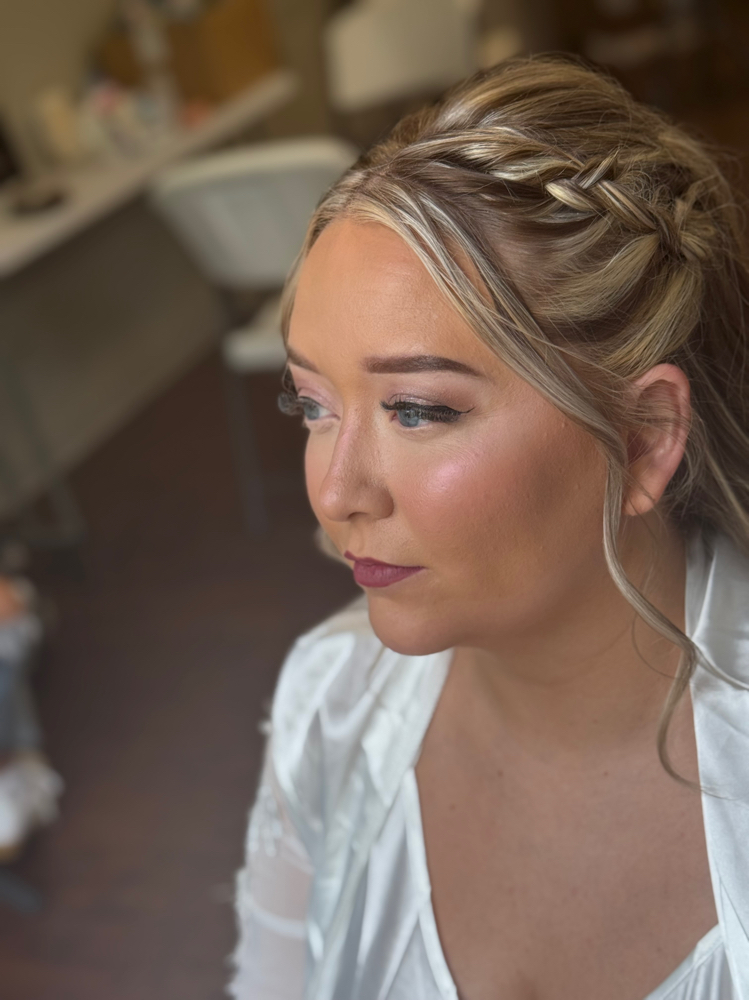 Bridal Hairstyle at Graceful Glow Aesthetics in paducah, KY