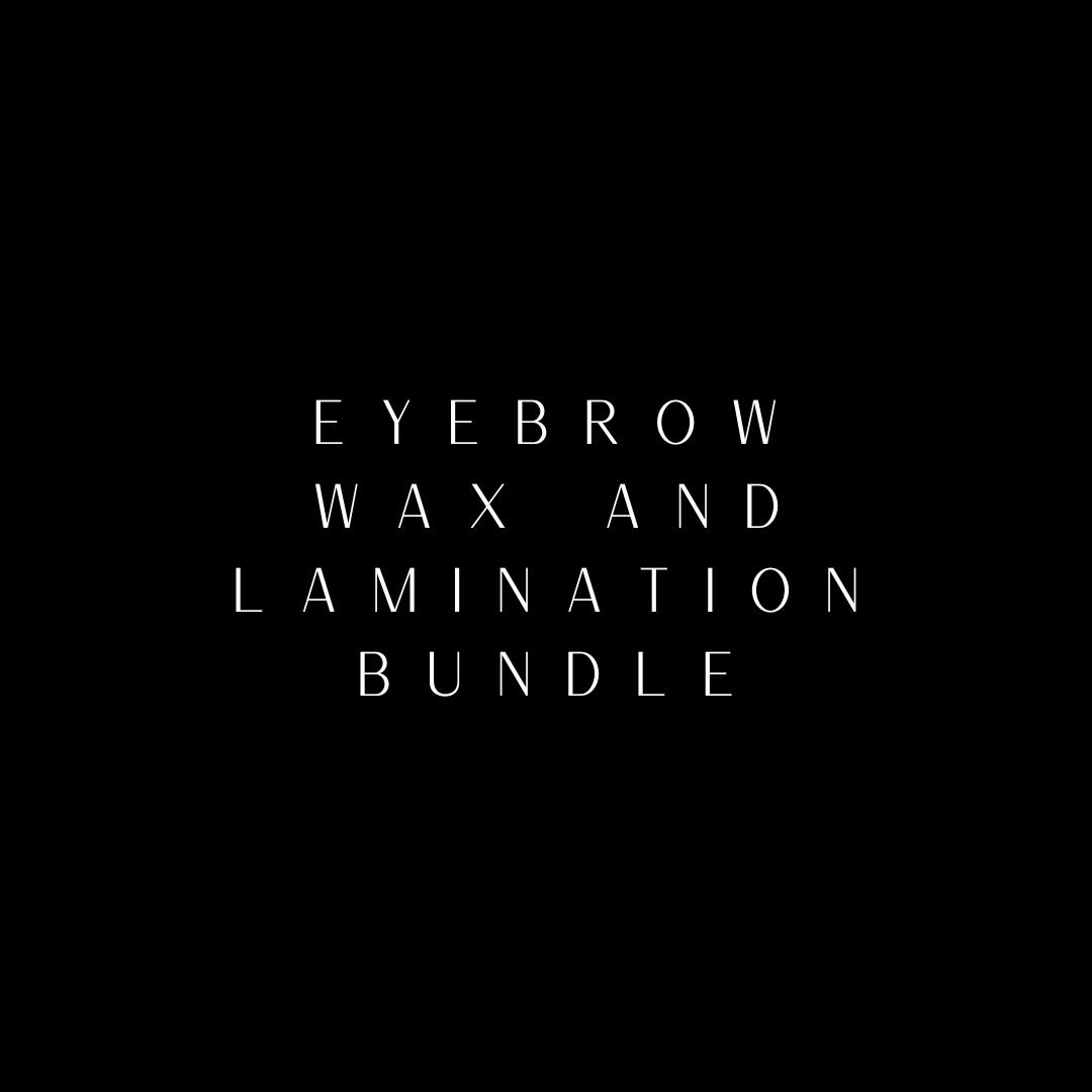 Eyebrow Wax and Lamination Bundle