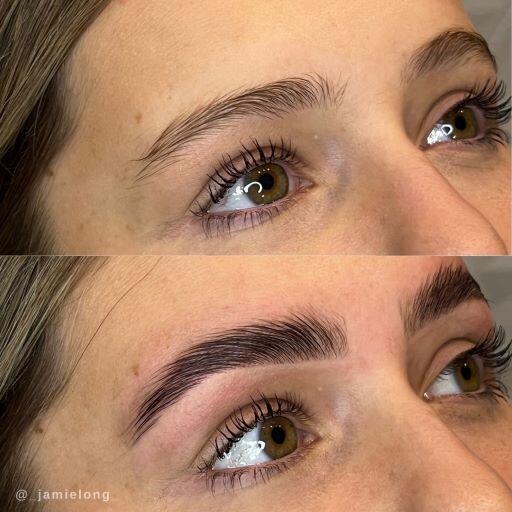 Eyebrow Tint And Shape