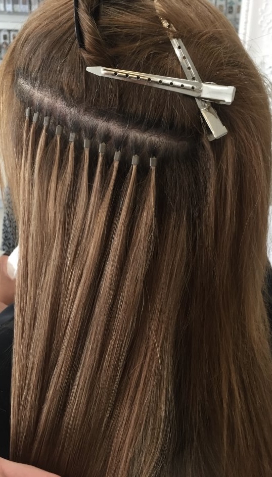 i-Tip Hair Extension Application