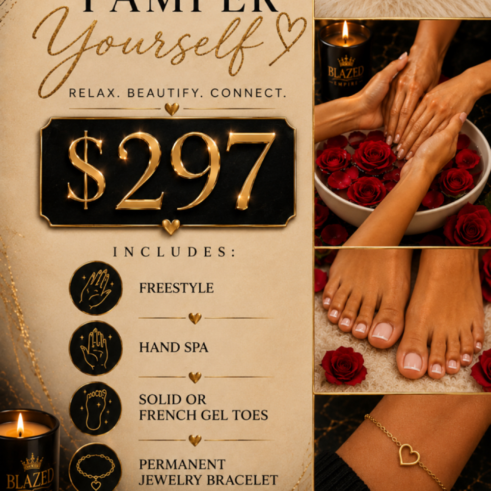 Princess Pamper Me Package at Blazed Empire in Tampa, FL