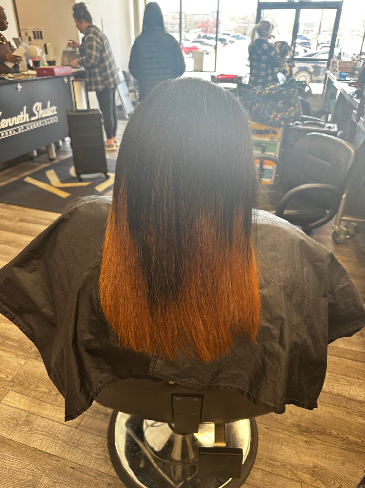 Shampoo Flat Iron (Blow Out)