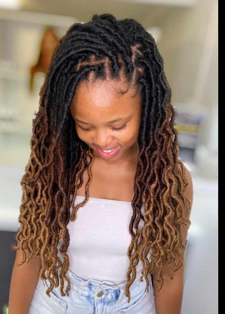 Individual Faux  Crochet  Locs