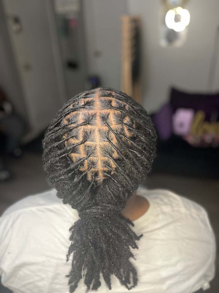 Loc Retwist With Style