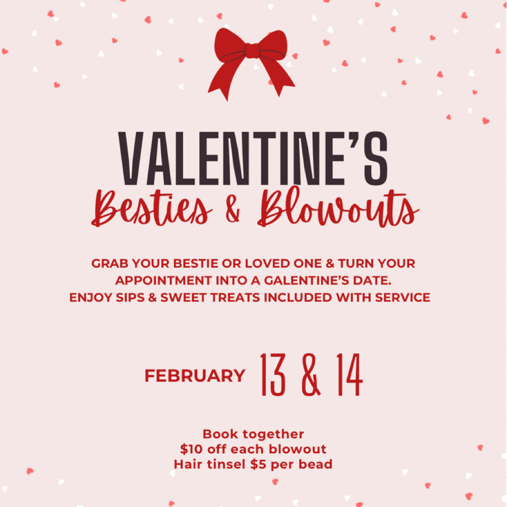 Galentine’s Promo- $30 Wash Bldry