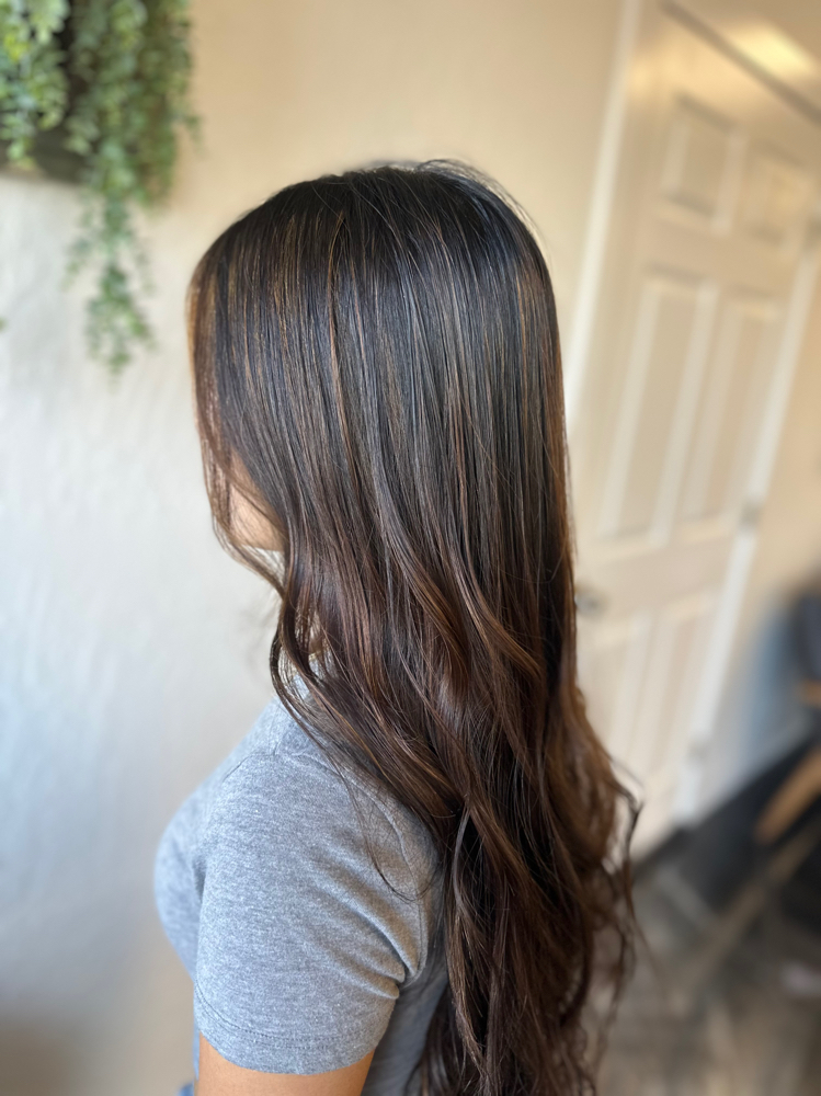 Hair cut Wash and Style