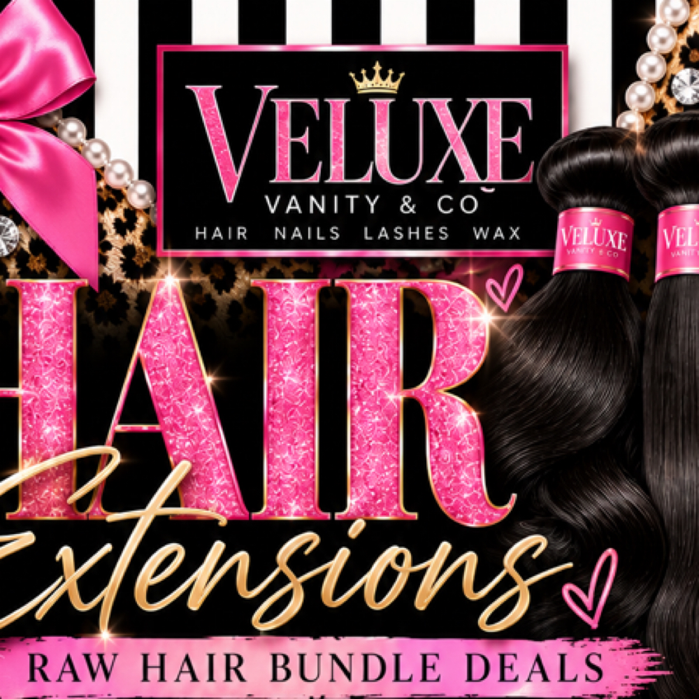 ✨ 16” + 18” + 20 Raw Bundles at Veluxe Vanity & Co Salon in Conyers, GA