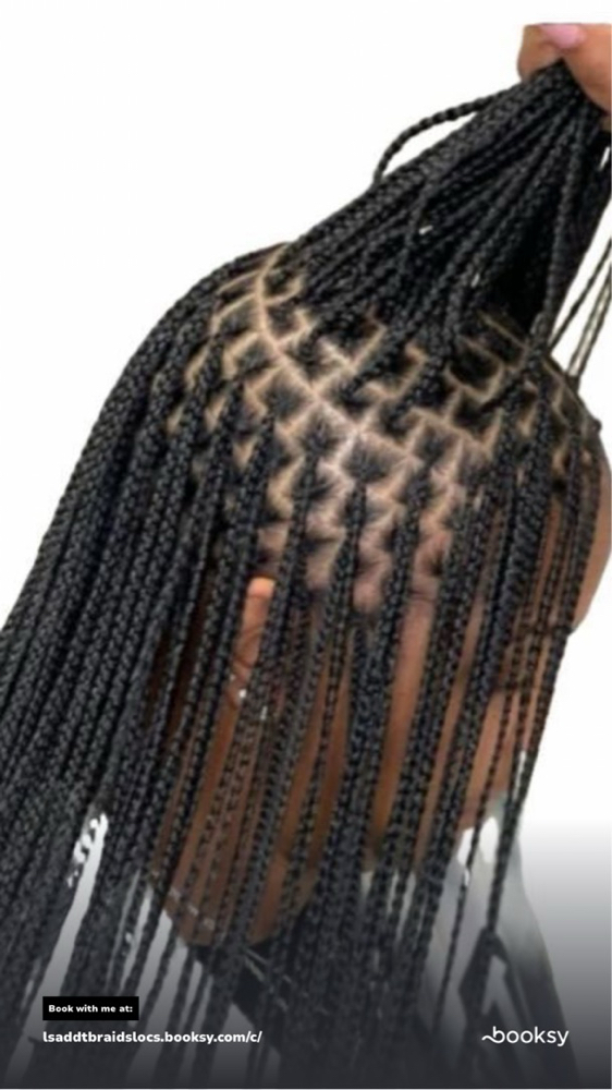 Extra Small Knotless Or Box Braids