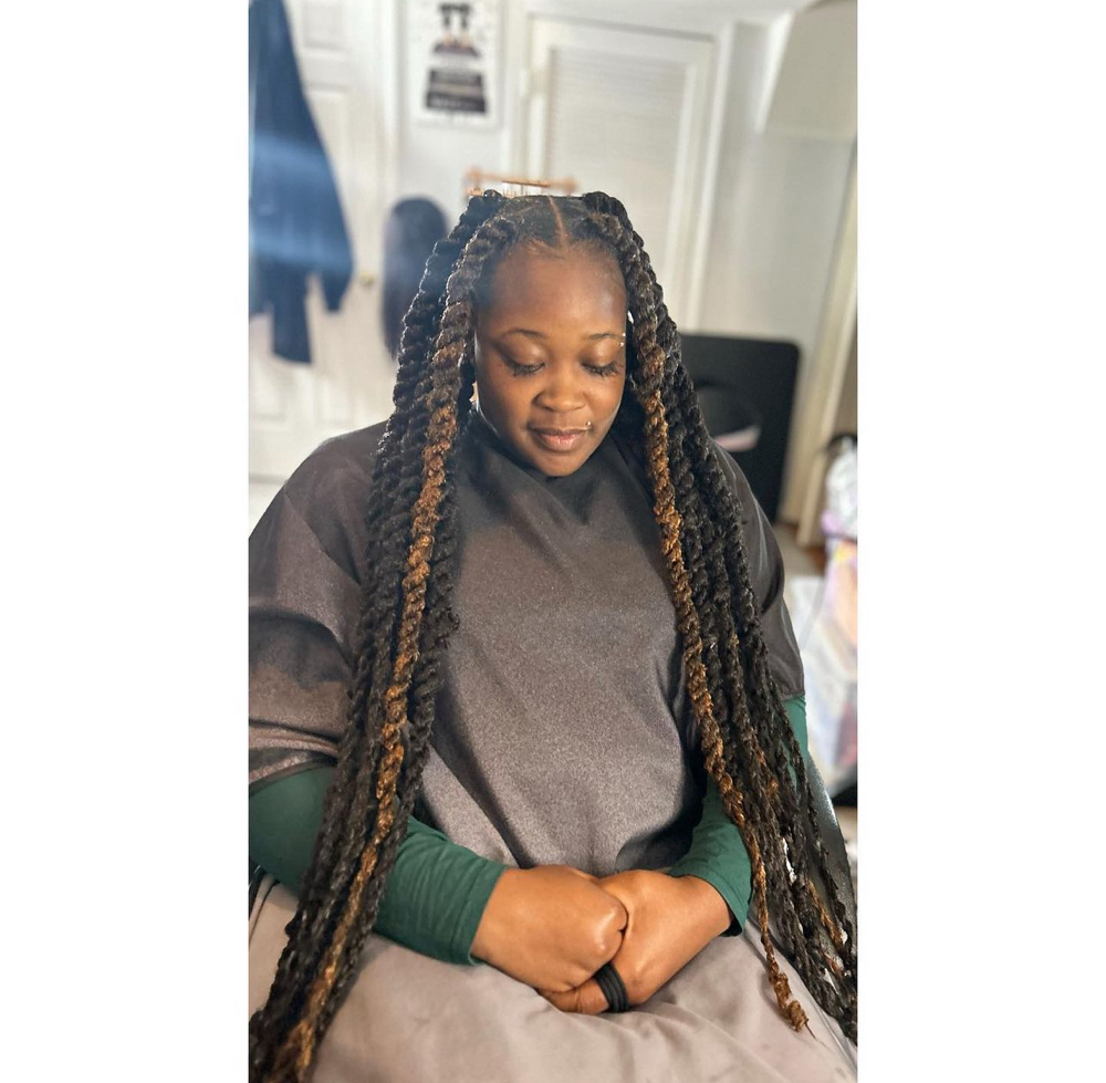 Jumbo Marley Twist (Hair included)