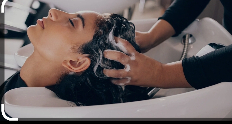 Scalp Treatment With Scalp Massage