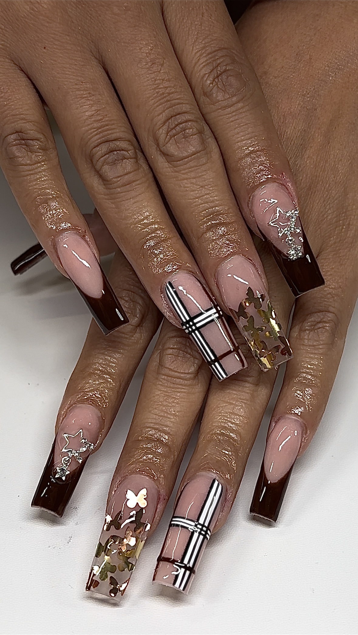 Long Acrylic Full Set