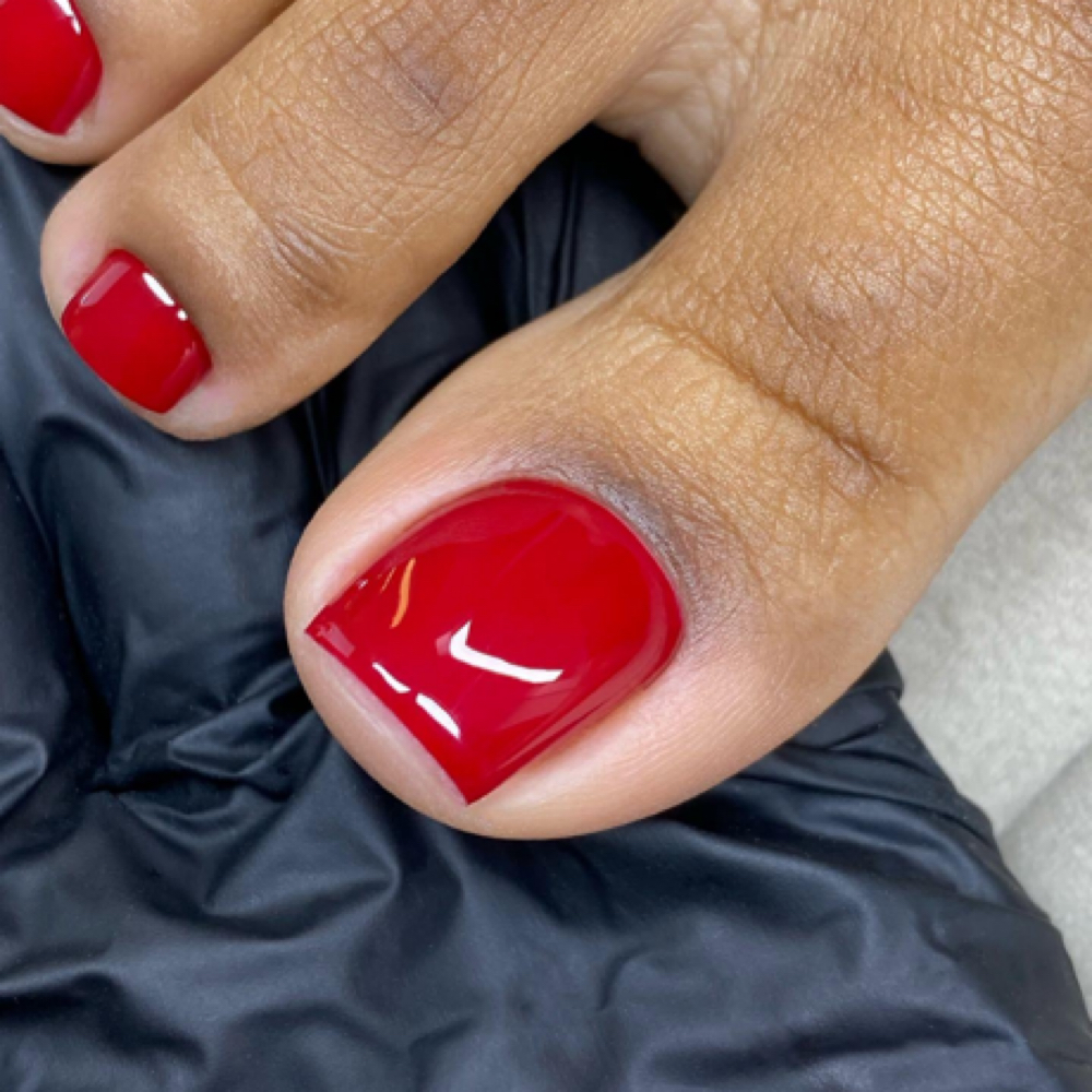 Gel Pedi (Bare Toes) at Purple Sky by Dercy in Tampa, FL