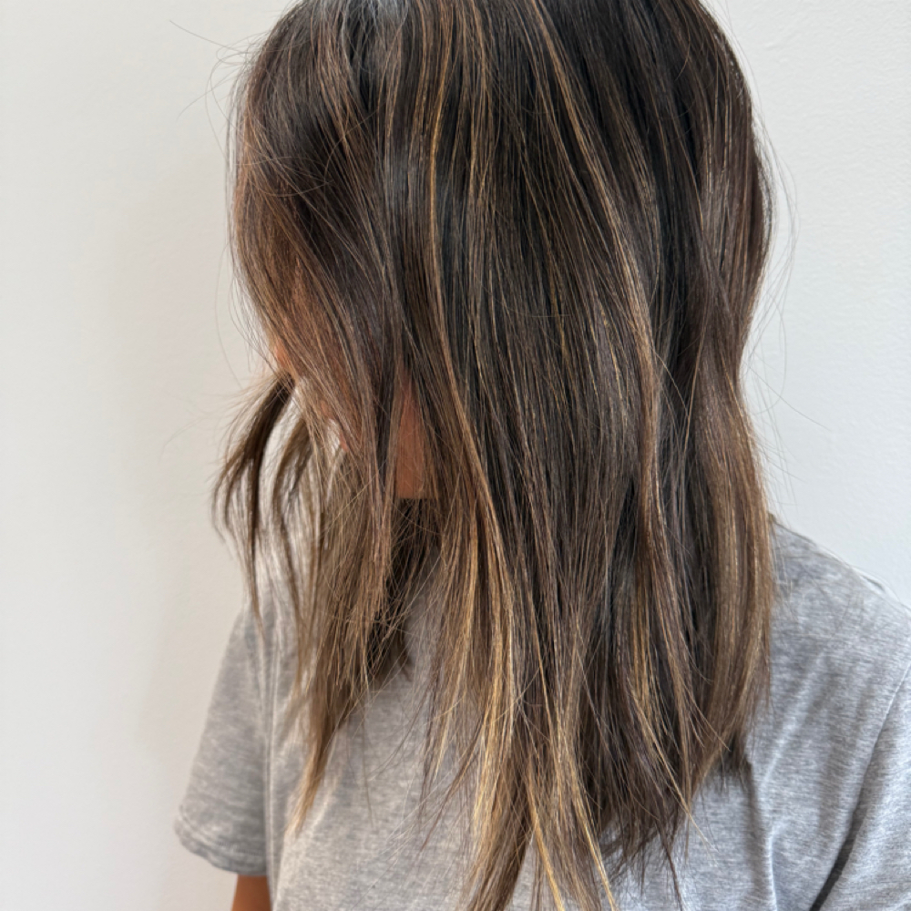 LIVED IN HAIR CUT at Salon Presley in Cicero, NY