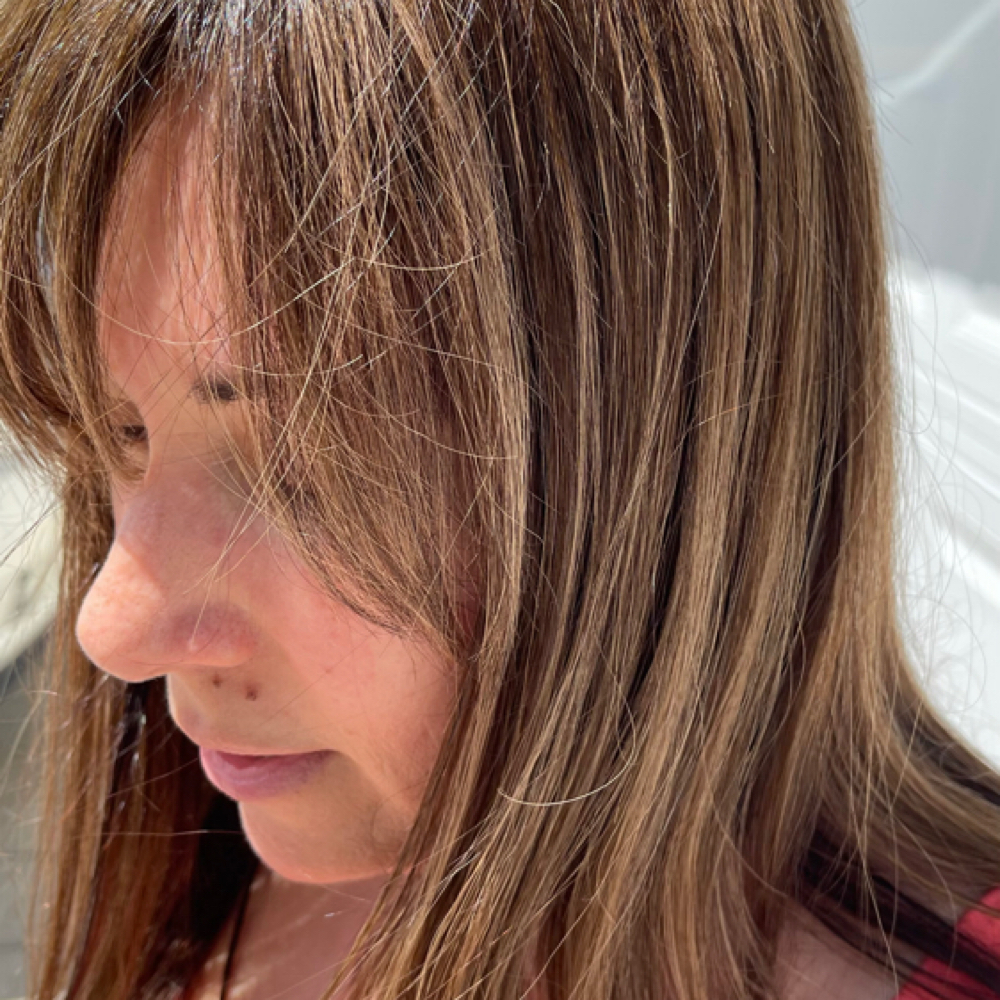 Hair Topper Reinstall at Rebel and Mane Hair Co. in Naples, FL