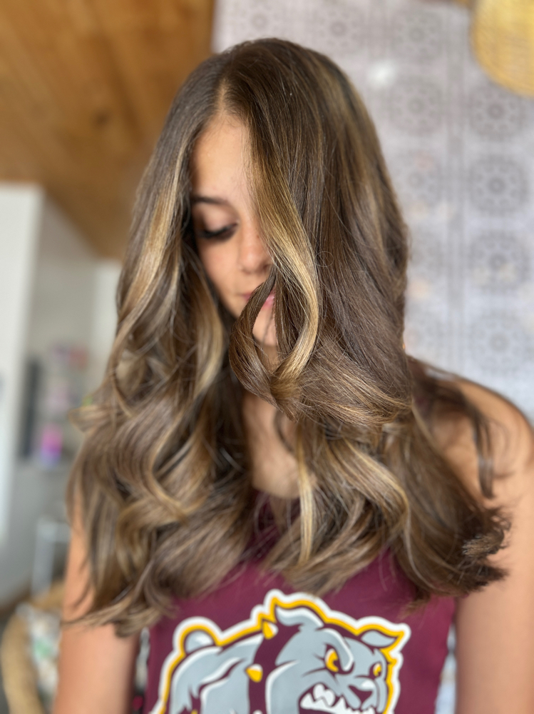 Face Framing Highlights