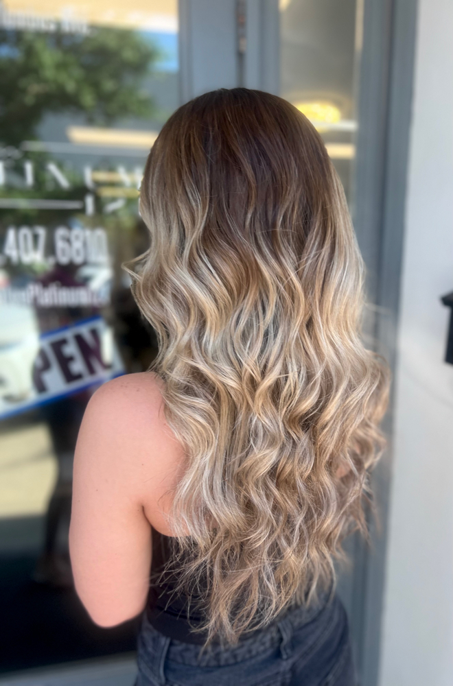 Balayage Cut & Toner