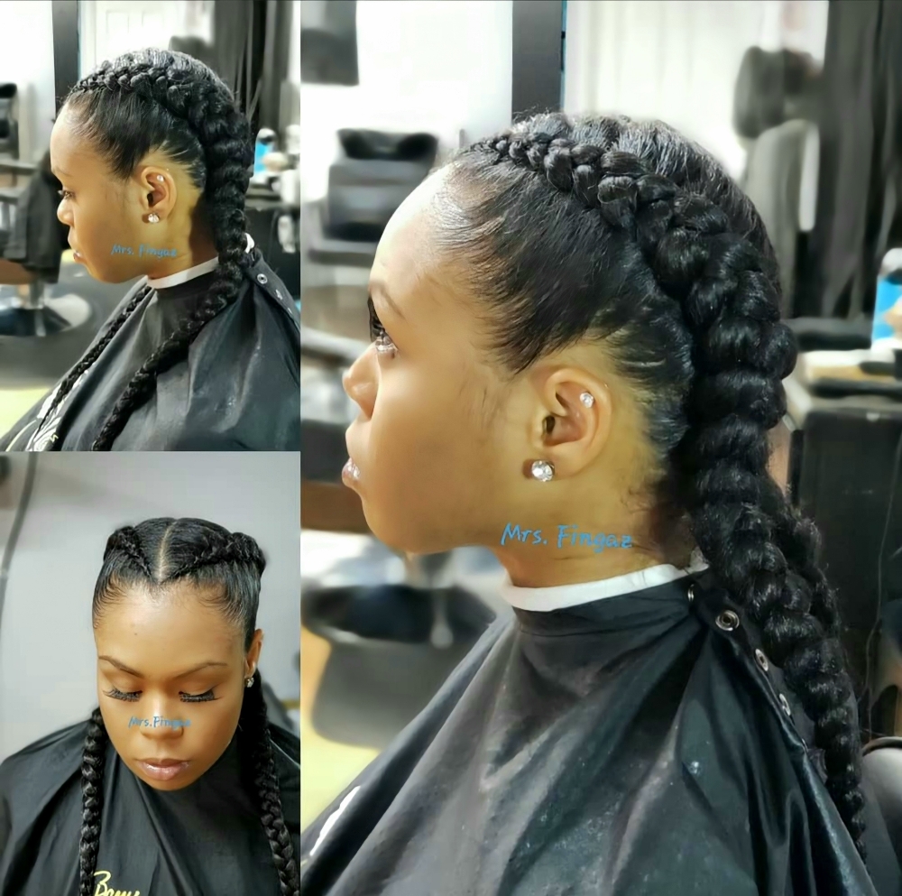 Two Feed-in Braid