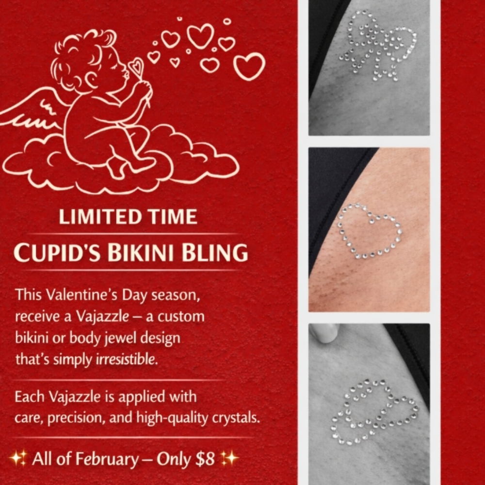 Cupid's Bikini Bling