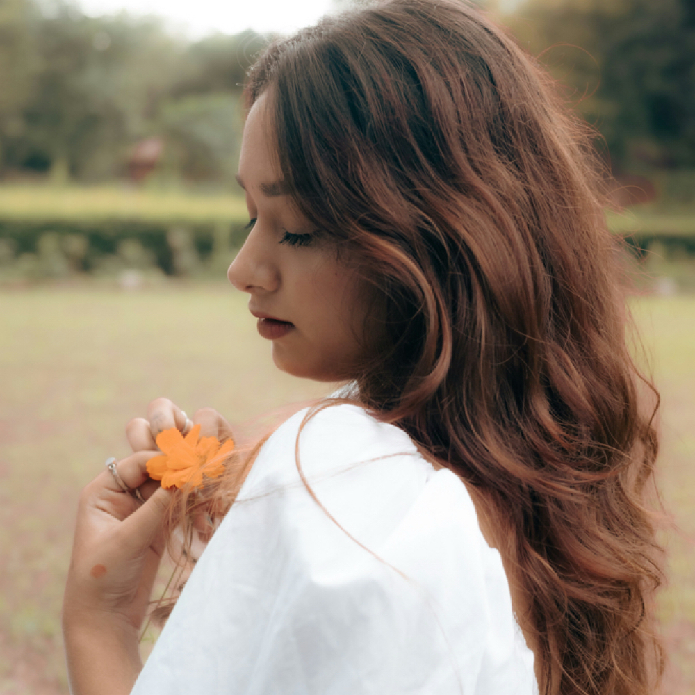 All Over Single Color & Haircut at Southern Moon Lux Studio in Port Orange, FL