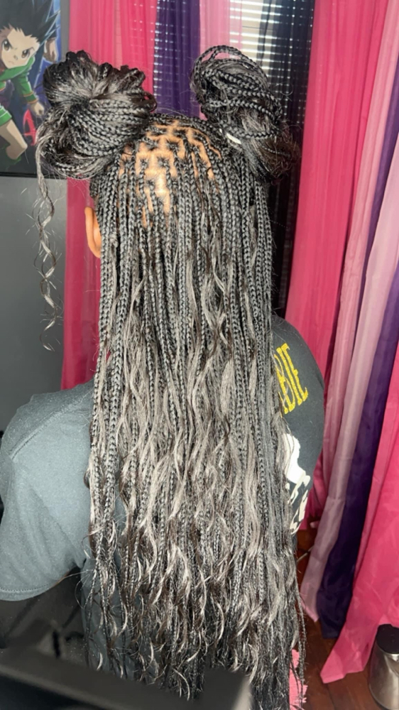 Small Boho Knotless