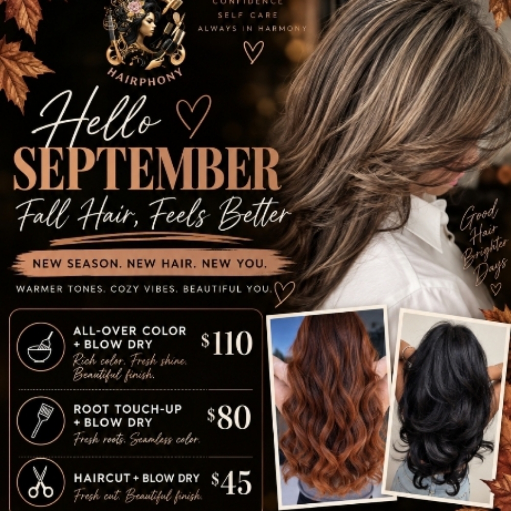 September Specials at Perfect Hairphony in Waco, TX