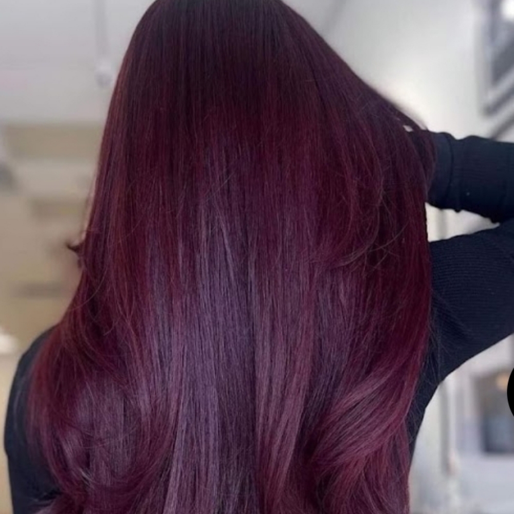Gray Coverage Touch-up + Color at Dreamcuts and Styles Hair Salon in Fulshear, TX