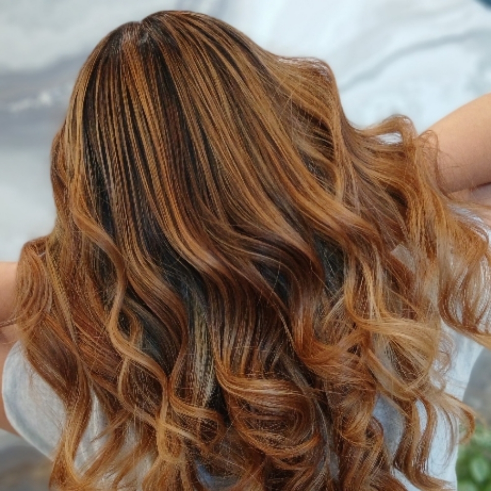 Balayage Hair Painting at Elevate Hair and Body Spa LLC in Farmingdale NJ, NJ