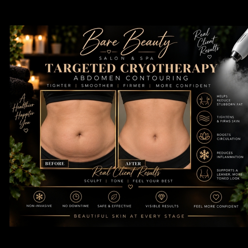 Cryo Stomach Slimming at Bare Beauty Salon & Spa in Fort Smith, AR