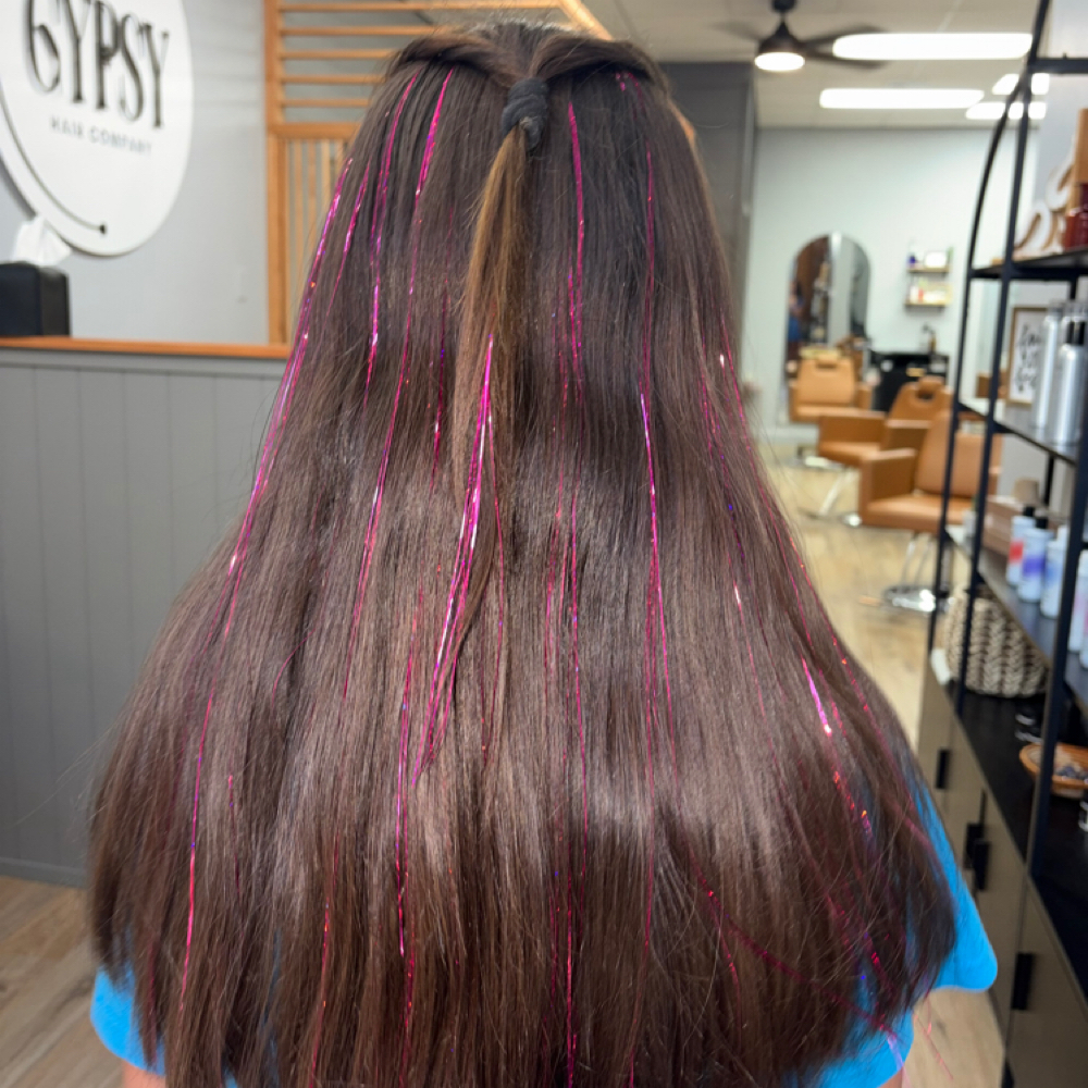 Hair Tinsel at GYPSY HAIR COMPANY in Greeley, CO