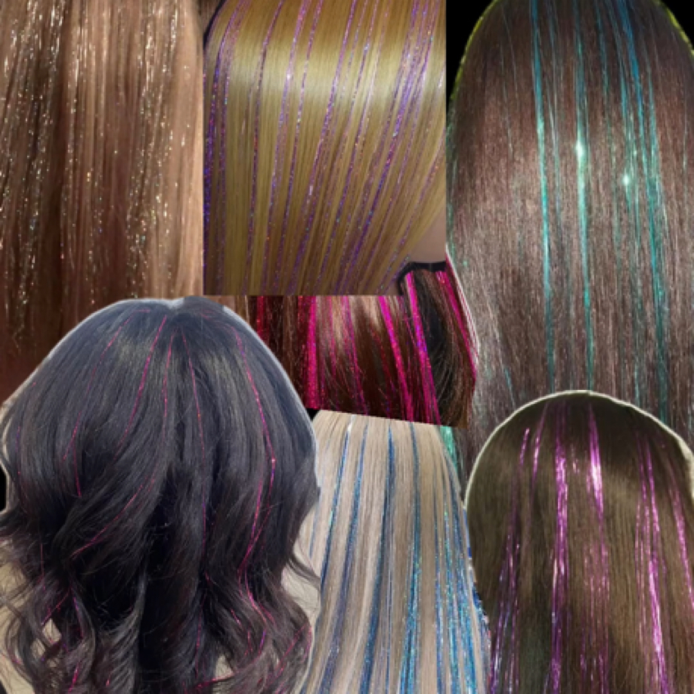 Hair Tinsel at GYPSY HAIR COMPANY in Greeley, CO