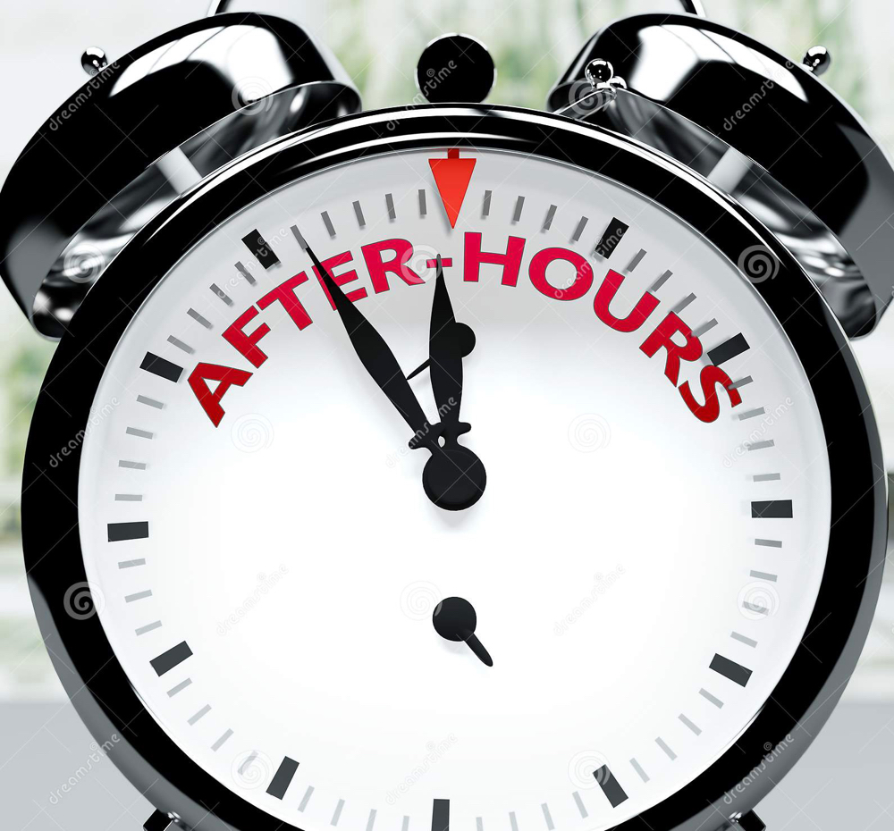 After Hours Fee