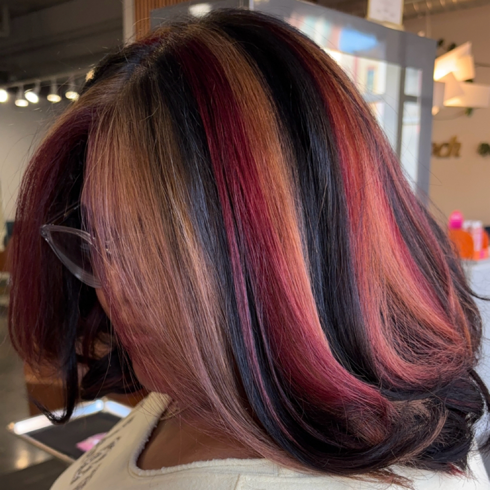 Full Calico Highlight at Kay Does Hair in Chicago, IL