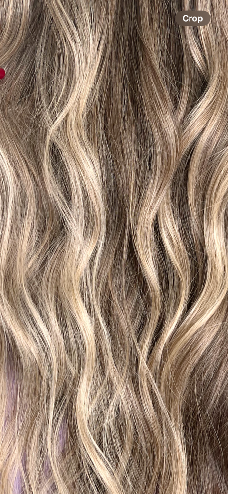 Partaial Blonding + Grey Coverage