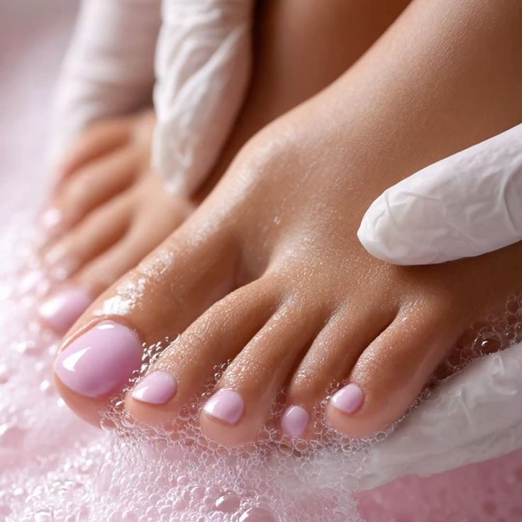 Regular Polish Pedicure at Sunny Nail Studio in Hickory, NC