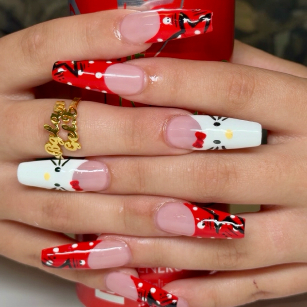 FULL DESIGN GEL-X FULL SET at B Glam Gel-X in New port richey, FL