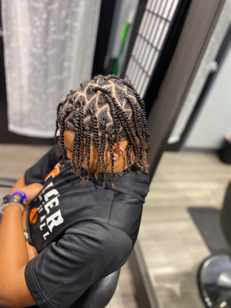 Two Strand Twist (Not Locs)