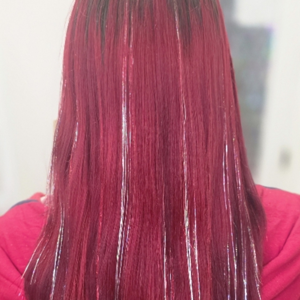 Hair Tinsel at The Beauty Garden in Bremerton, WA