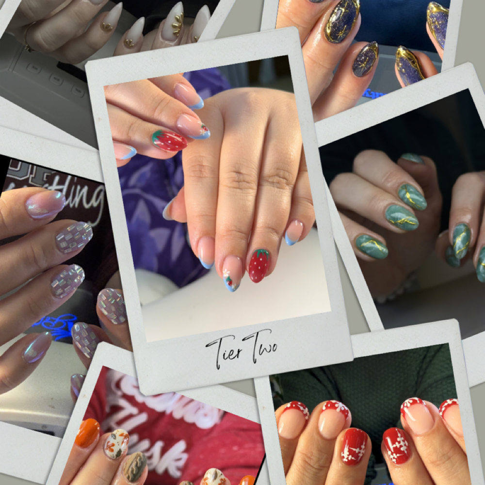 Tier Two Services at Nails By Harmoni in Kennebunk, ME