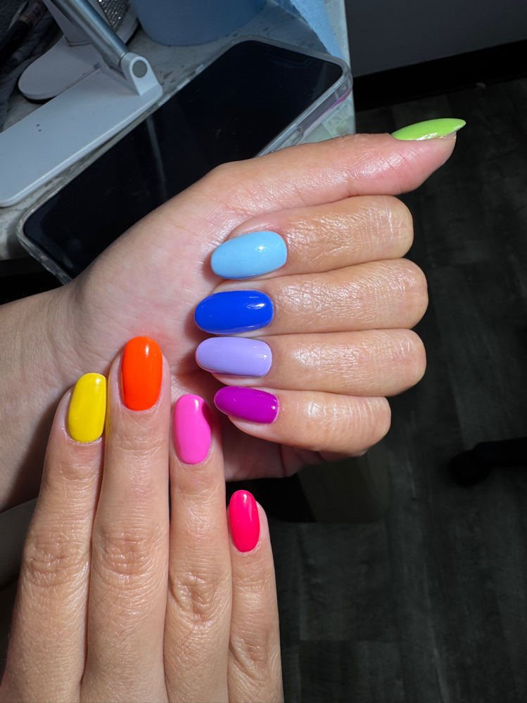 Structure Gel Mani (with Gel Color) at The Platinum Iris in College Park, MD