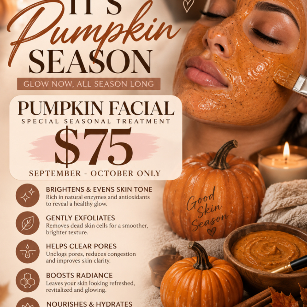 Pumpkin Facial at Haus of Beauty Studio in Hialeah, FL