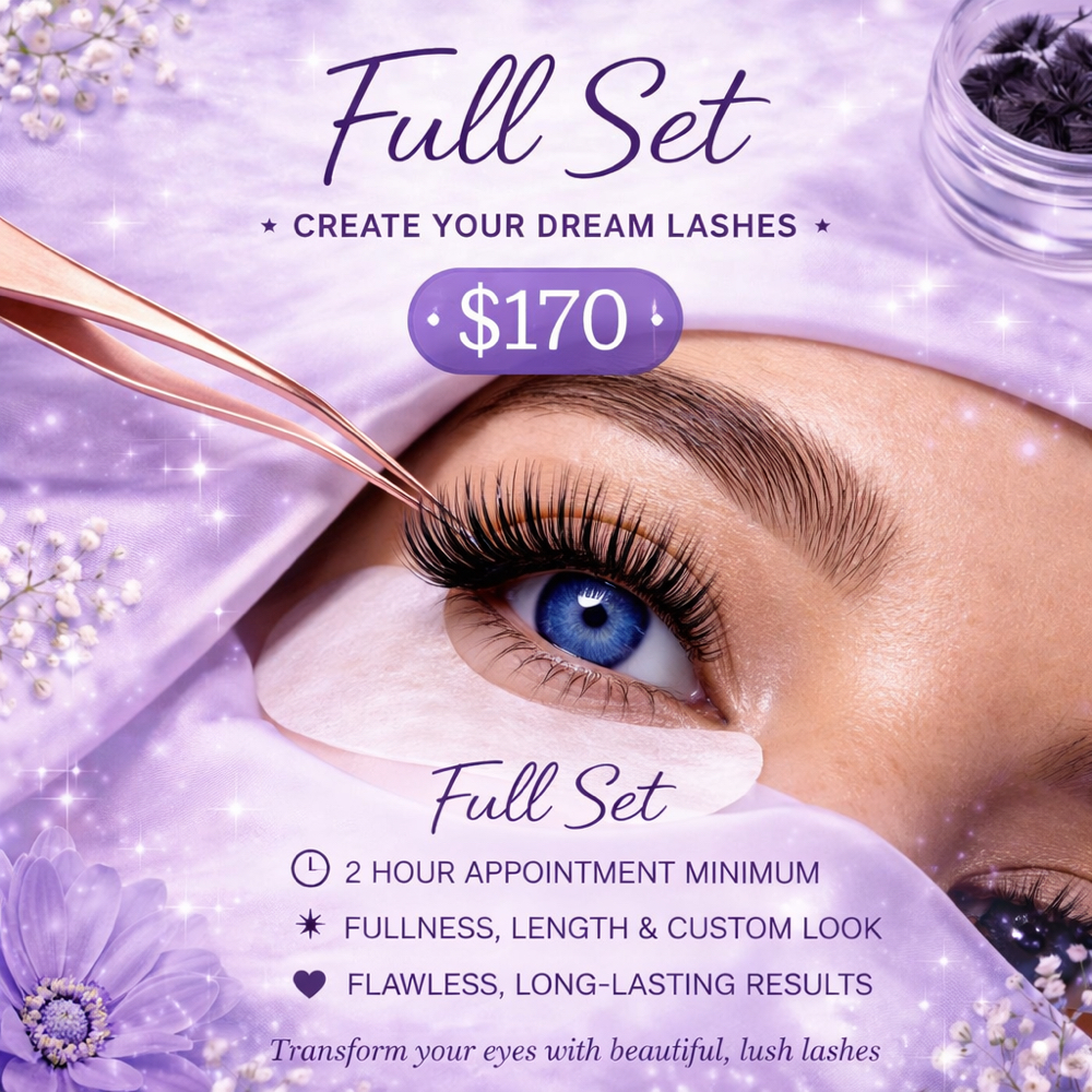 Lash Extensions Full Set at Lashed by Suzee in Kansas City, MO