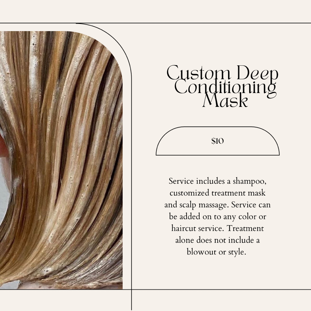 Custom Deep Conditioning Mask