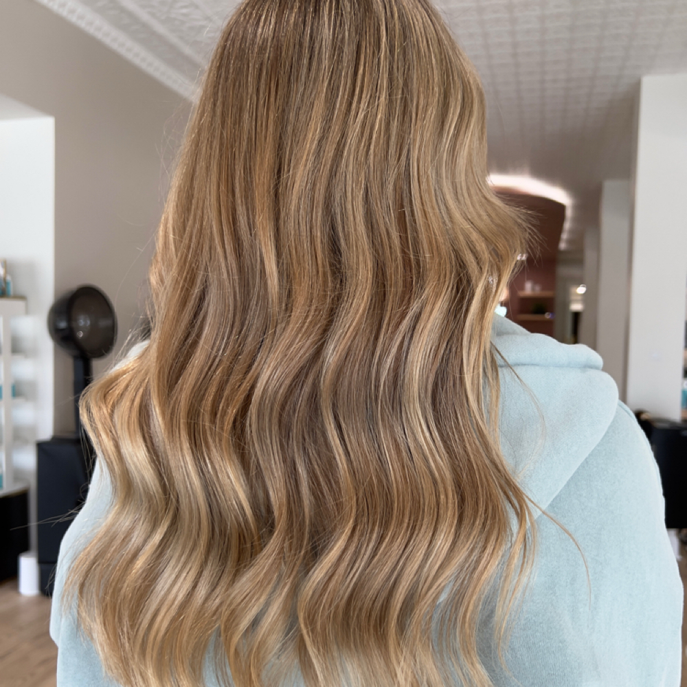 Partial Blonding Service at Tyler & Drew Hair Co. in Marshall, MI